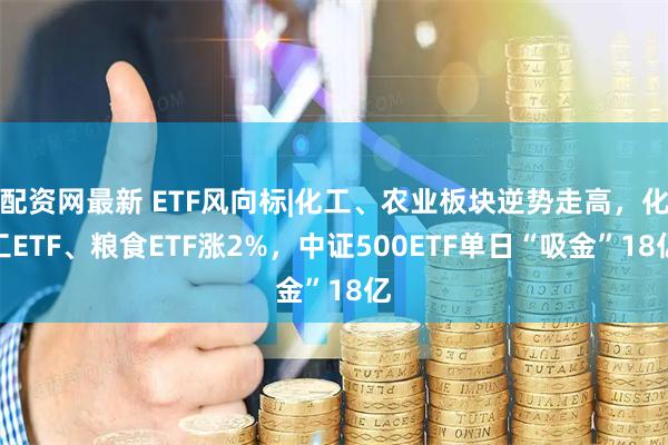 配资网最新 ETF风向标|化工、农业板块逆势走高，化工ETF、粮食ETF涨2%，中证500ETF单日“吸金”18亿